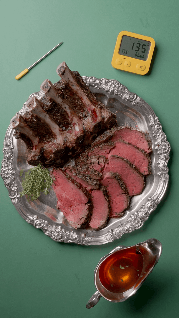 Holiday Rib Roast with the Predictive Thermometer