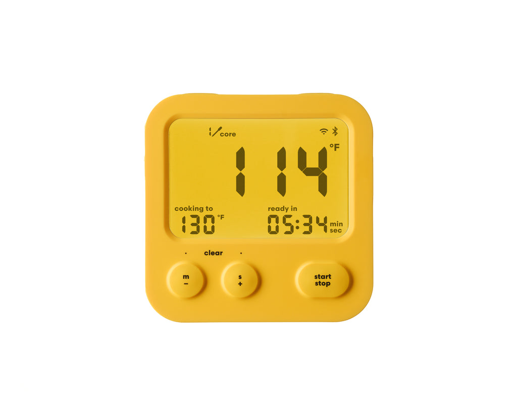 Combustion WiFi Display with yellow backlight